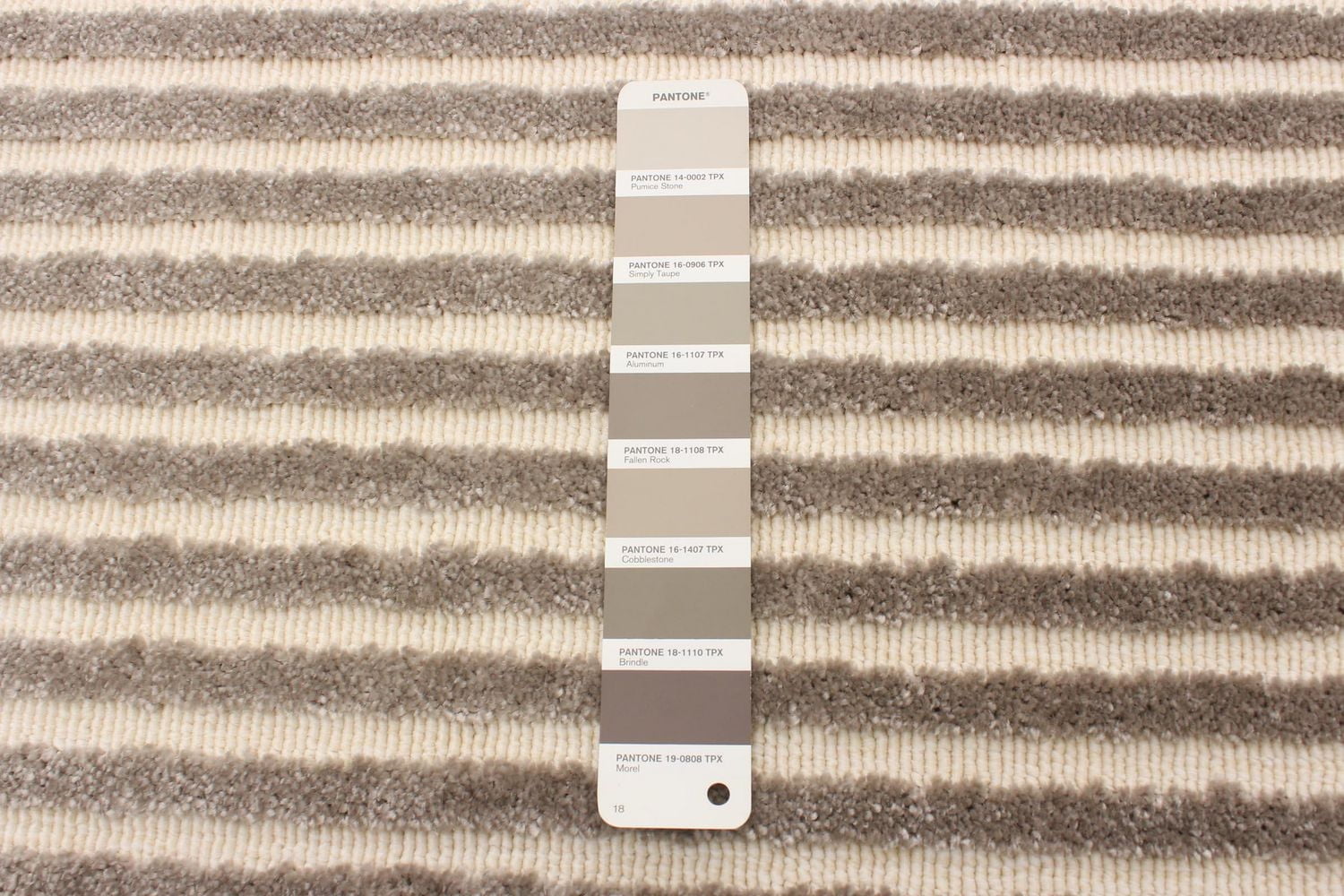 ECARPET Modern Area Rug for Dining Room, Living Room, Bedroom or Den Trona Taupe