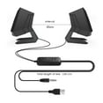 thumbnail image 3 of VONKY A4 Subwoofer Speaker with 3.5MM Audio Socket and Volume Control for Desktop Notebook, 3 of 6
