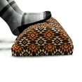 thumbnail image 5 of Ethnic Foot Rest, Traditional Native Bohemian Peruvian Geometric Zigzag Design Pattern, Non-Slip Backing Adjustable Ergonomic Memory Foam Leg Support for Office, Taupe Ginger and Rust, by Ambesonne, 5 of 5