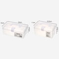 thumbnail image 4 of Boîte de Rangement Portable Multi-Usage en Plastique Transparent avec Poignée, Loquet et Verrou, 4 of 8