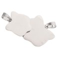 thumbnail image 4 of 2pcs Blank Metal Dog Tags Stainless Steel Blank Stamping Tags Pet ID Name Tags Pendants, 4 of 9