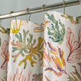 thumbnail image 4 of Cedar Flowers Palms Seashells Shower Curtain Collection Mystic, 4 of 5