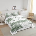 thumbnail image 3 of Erosebridal Palm Tree Comforter Sets Queen Size,Ocean Beach Bedding Queen Comforter Set,Botanical Decoration,Reversible,Ultra Soft,3-Piece, 3 of 8