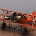 thumbnail image 4 of Adornos de aviones, artesanías de aviones de metal vintage Artesanías de aviones de metal Artesanías de aviones de metal vintage fieles a su promesa, 4 of 8