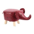 thumbnail image 3 of GROWTH TANK Animal Footstool Upholstered Ottoman Padded Cushion Stool Pouffe Chair Foot Rest, 3 of 9