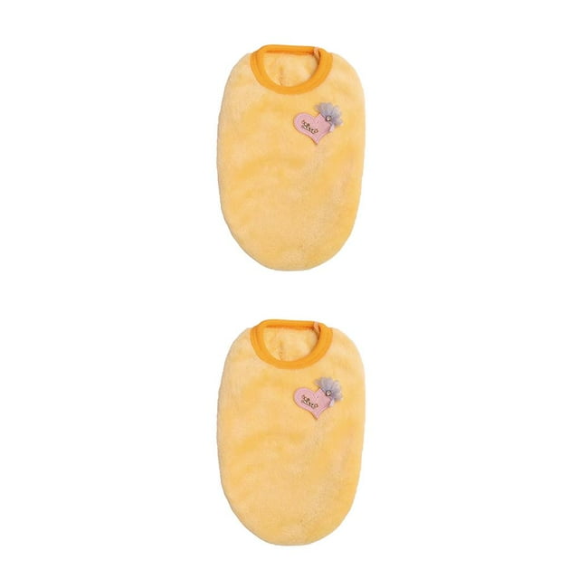 Methold Ropa para mascotas Chaleco de terciopelo coralino Chalecos elásticos para mantener el calor con patrones lindos Ropa Cómoda Suministros de Type1 NO1 Methold CBP186889