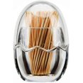 thumbnail image 1 of Dispensador de palillos de dientes con forma de huevo, caja de almacenamiento de escritorio para utensilios de cocina de restaurante, sin palillos de dientes, 1 of 4