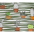 thumbnail image 5 of oneOone Cotton Flex Dark Blue Fabric Cactus Sewing Material Print Fabric By The Yard 40 Inch Wide, 5 of 6