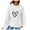 White, variant on Tunic Tops for Women Loose Fit Leggings Winter Classic Hooded Long Sleeve Bubble Cold Shoulder Drawstring Heart Print Hoodie Cotton Hoodies Sweatshirts(Navy,XXXXXL)