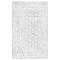 SAFAVIEH Ebony Adrasteia Floral Area Rug, Ivory/Grey, 5' x 8'