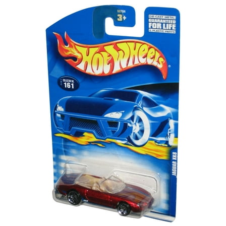 Hot Wheels Jaguar XK8 (2001) Red Collector Toy Car #161