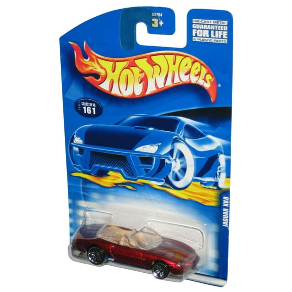Hot Wheels Jaguar XK8 (2001) Red Collector Toy Car #161