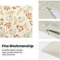 thumbnail image 6 of Fall Decor Pillow Covers 18x18 Inch Set of 2 Autumn Maple Leaves Throw Pillows for Couch Thanksgiving White Pumpkin Harvest Indoor Outdoor Decorative Cushion Cases for Sofa Bed Decorations, 6 of 6