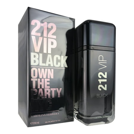 212 VIP BLACK MEN 6.8 OZ EAU DE PARFUM SPRAY BOX by CAROLINA HERRERA