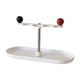 thumbnail image 1 of Llavero, expositor de joyas, decorativo con compartimento de almacenamiento, joyería moderna blanco, 1 of 9