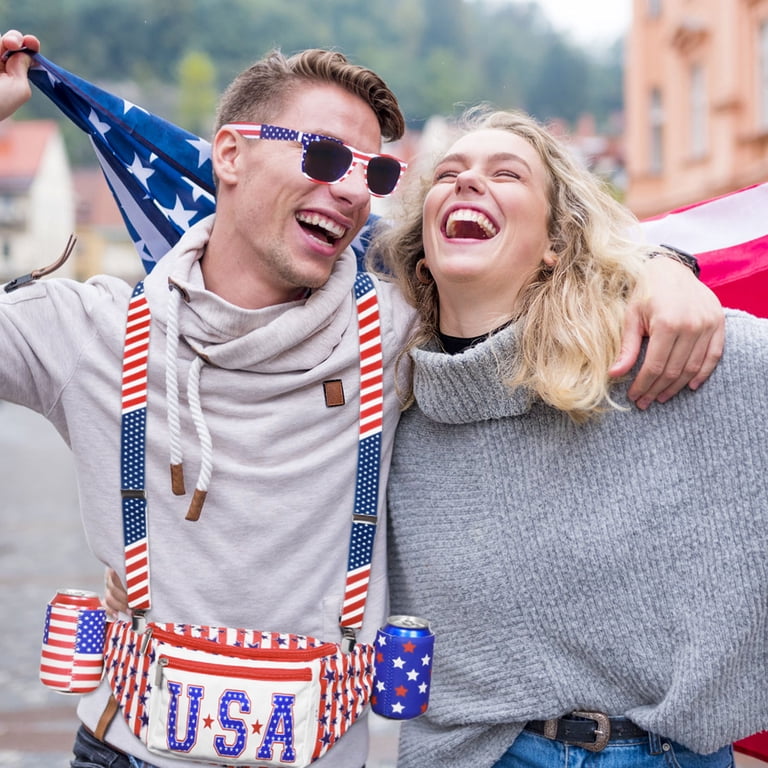 Crusward American Independence Day Fanny Pack Set,9 Pcs USA  display picture 1