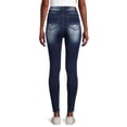 thumbnail image 4 of Harmony & Havoc Women's Contour and Lift High Rise Skinny Jeans, 4 of 5