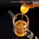 thumbnail image 5 of Botella dispensadora de aceite de vidrio grande de 750 ml con boquilla antigoteo, contenedor de almacenamiento de aceite for cocina, 5 of 8