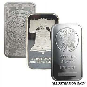1 oz Silver Bar - Secondary Market