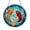 Acrylic 3.5 Inch, variant on Koi Fish Stained Glass Window Panel – Colorful Water-Inspired Window Hanging