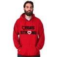thumbnail image 5 of Vegas Strong NV Victim Support Love Unisex Plus Size Hoodie Brisco Brands 4X, 5 of 6