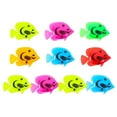 thumbnail image 4 of NUOLUX 10Pcs Artificial Floating Colorful Fish Aquarium Decoration Bright Color Plastic For Fish Tank, 4 of 8