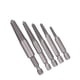 thumbnail image 5 of JUEGO DE RETROVODOR DE TORNILLO, extractor de Tornillo Dañado, 5 piezas de dientes finos fortalas resistencia a la resistencia de desgaste de acero Roto de acero de alta velocidad, 5 of 7