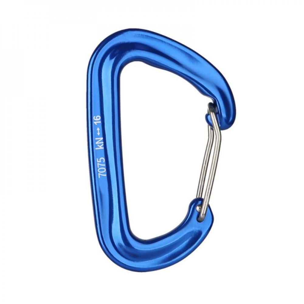 Tools Outdoor Hook D-Ring Key Chain Spring Clips D Carabiner Camping Keyring 