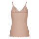 thumbnail image 2 of SKINY Top de tirantes para mujer – Sensation, top, escote en V, relleno, microfibra Beige L (Large), 2 of 5