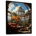 thumbnail image 2 of Designart "Libraries as a Haven for Literature V" Cityscapes Floater Framed Wall Art Print, 2 of 7