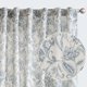 thumbnail image 1 of Cortinas Jinchan de lino floral, 160 x 160 cm, color azul, estilo francés, 1 of 9