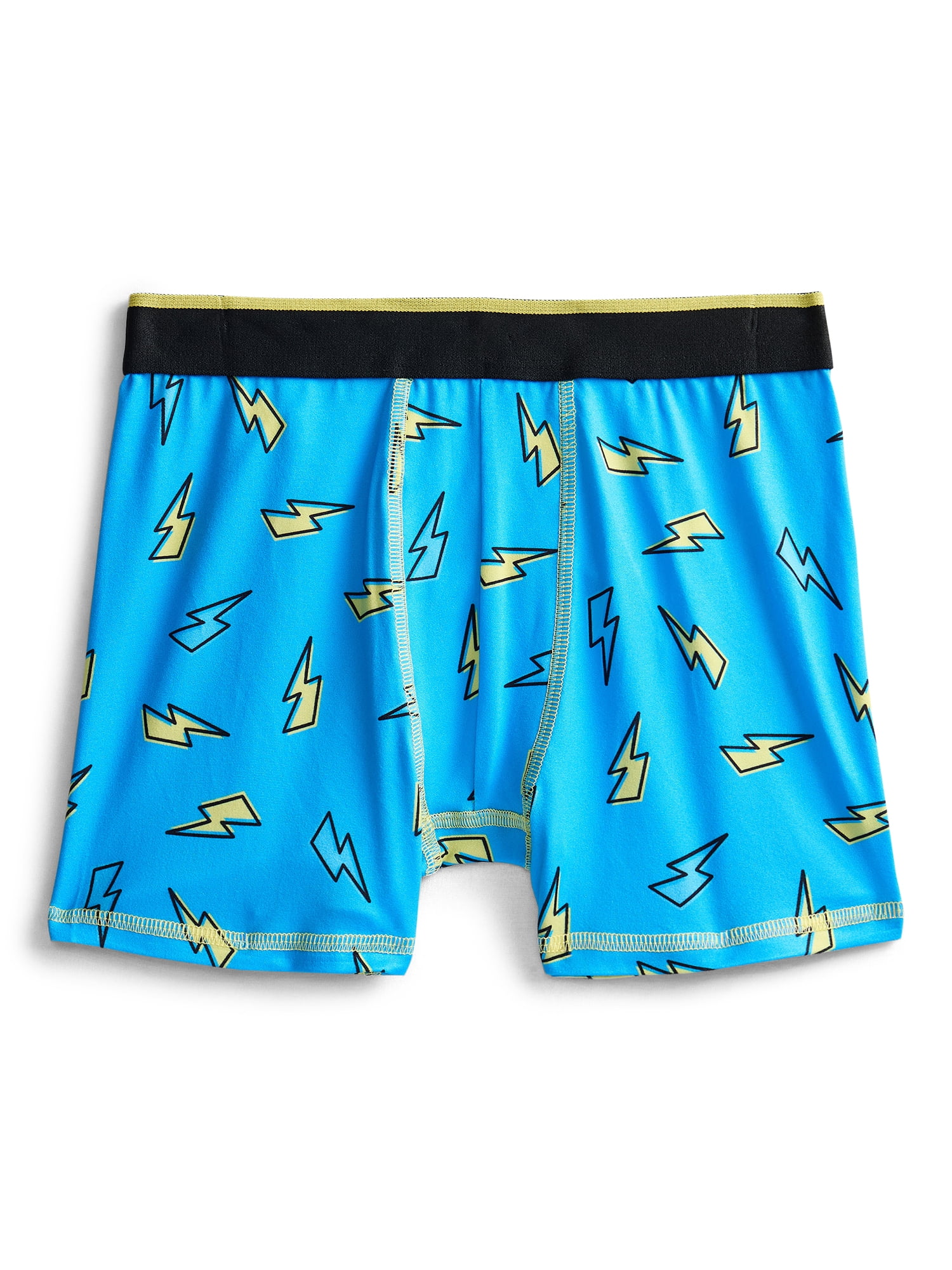Wonder Nation Boys Underwear Outer Space Print Boxer Briefs, 4-Pack, Sizes S-XL