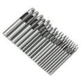thumbnail image 4 of Hole Punch Tool Set, Widened Chip Flute Design Straight Round Hole Punch Tool, For Industrial Supplies Industrial Parts, 4 of 8