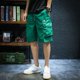 thumbnail image 2 of Pantalones cortos cargo para hombres grandes y altos, de diseñador, desgastados, bermudas cortas para hombre, de algodón, estilo urbano, holgados, con bolsillo delantero, pesados, Whate Y2, 2 of 4