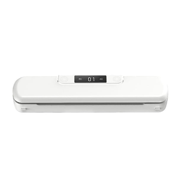Máquina de sellado pequeña para el hogar, doble propósito seco y húmedo, máquina de envasado de alimentos al vacío completamente automática, máquina de sellado de conservación, sellado de plástico