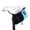 Blue, variant on B-SOUL Red Bicycle Saddle Bag Rear Seat Storage Tail Pouch Bike Under Seat Pack for Mountain Road Bikes Outdoor Riding Equipment Easy Installation Fast Release (5.9 inches / 15 cm)