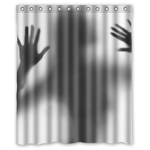 Black Funny Nude - GreenDecor Funny Sexy Woman Nude Naked Silhouette Shadow Waterproof Shower  Curtain Set with Hooks Bathroom Accessories Size 60x72 inches - Walmart.com