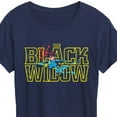 thumbnail image 3 of Marvel - Black Widow Type - Women's Short Sleeve Graphic T-Shirt, 3 of 5