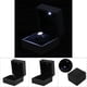 thumbnail image 3 of Caja de almacenamiento de regalo con vitrina de joyería de boda para anillo de compromiso con luz LED (caja de anillo), 3 of 8
