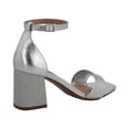 thumbnail image 3 of Zapatillas BEIRA RIO Comodas Tacon bajo Correa Formal plateado 24, 3 of 4