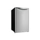 Danby Contemporary Classic DAR044A6DDB - Réfrigérateur - Largeur: 20,8 Po - Profondeur: 21,3 Po - Hauteur: 33,1 Po - 4,4 Pi3 - Noir/acier Inoxydable – image 2 sur 3