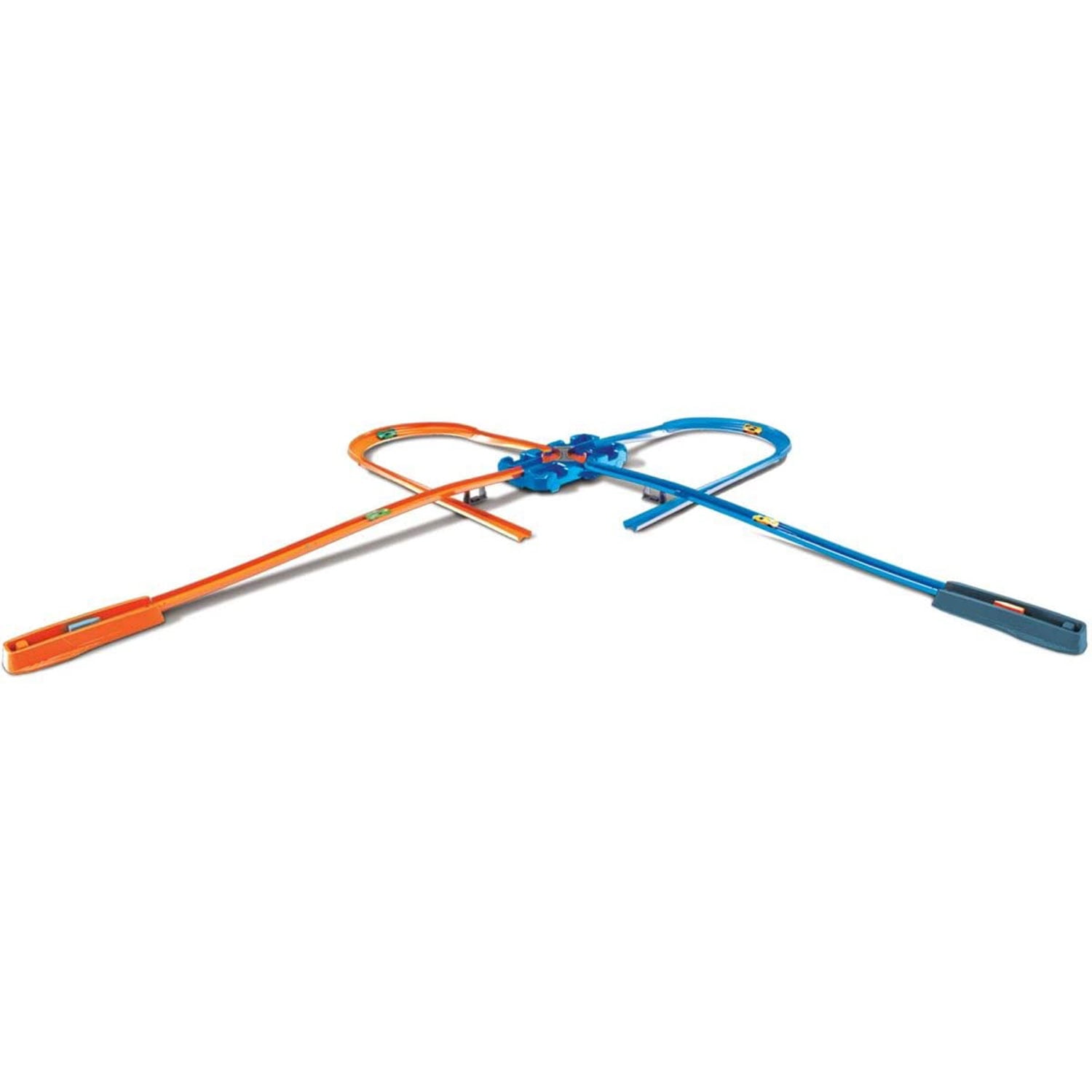 Hot Wheels Deluxe Stunt Box Raceway with Launcher and 15 Feet of Track Walmart