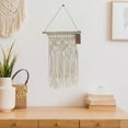 thumbnail image 2 of Maison Concepts Macrame Madison Wall Hanging (Ivory) 14" X 1" X 22", 2 of 3