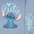 thumbnail image 3 of Sudadera con capucha Disney Lilo and Stitch Cutie Girls para niños azul Sz 4, 3 of 5