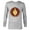 Athletic Heather, variant on Marvel WHAT IF…? A Ravager Never Flies Solo Badge Standard - Long Sleeve T-Shirt for Men – Customized-White