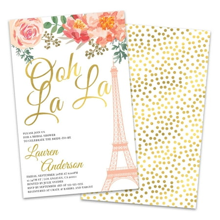 Ooh La La Wedding Invitations 10