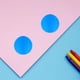 thumbnail image 2 of 250pcs Blue Serrated Edge Embossing Seal Stickers For Certificate Award And Graduation Envelopes For Official Documents And Wedding Invitations, 2 of 4