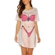 thumbnail image 3 of Txlixc Vestido Casual de Verano para Mujer, Estampado de Bikini 3D Cuello Redondo Manga Corta Relax-Fit One Piece para Damas Txlixc  Moda, 3 of 6