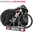 thumbnail image 4 of TeamObsidian Bike Cover Waterproof Outdoor Storage Bicycle Covers Transport XL- Black, 4 of 7