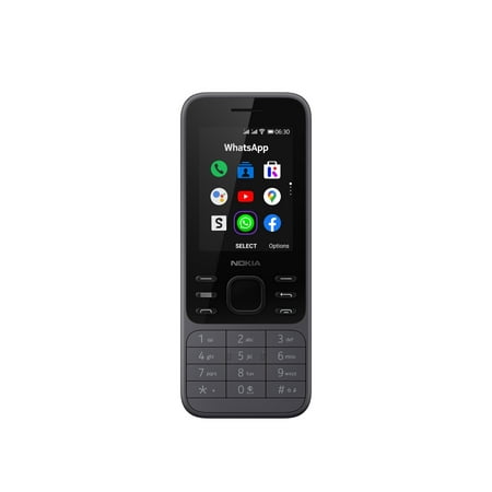 Restored Nokia 6300 4G TA-1324 4GB GSM Unlocked Dual Sim Phone - Light Charcoal (Refurbished)